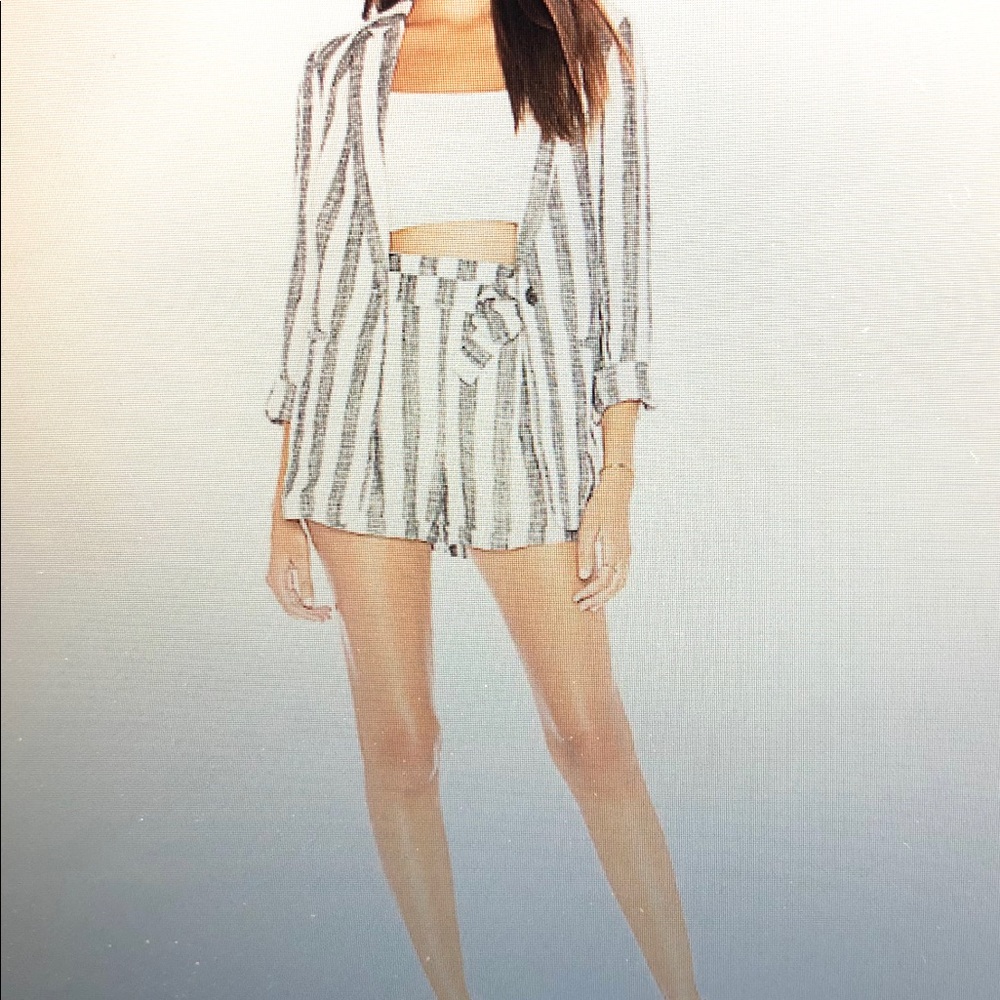 Striped “Petunia Blazer”